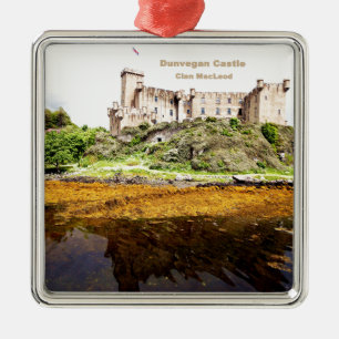 Scotland Dunvegan Castle - MacLeod Clan Silbernes Ornament
