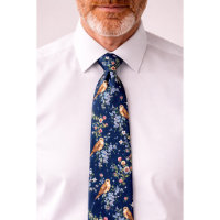 Scotland Eagle Thistle Bluebell Floral Navy
