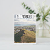 Scotland Edinburgh Arthurs Seat Travel Postkarte (Stehend Vorderseite)
