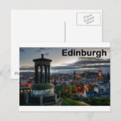 Scotland Edinburgh Skyline (St.K. Postkarte (Vorne/Hinten)
