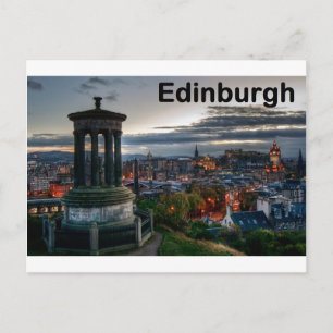 Scotland Edinburgh Skyline (St.K. Postkarte