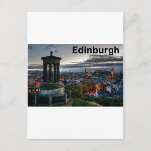 Scotland Edinburgh Skyline (St.K. Postkarte