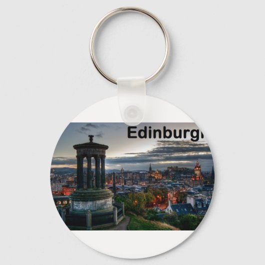 Scotland Edinburgh Skyline (St.K. Schlüsselanhänger (Vorderseite)