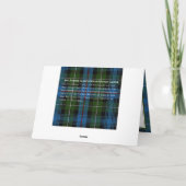 Scotland Eilean Donan Castle - MacKenzie Clan Card Karte (Rückseite)