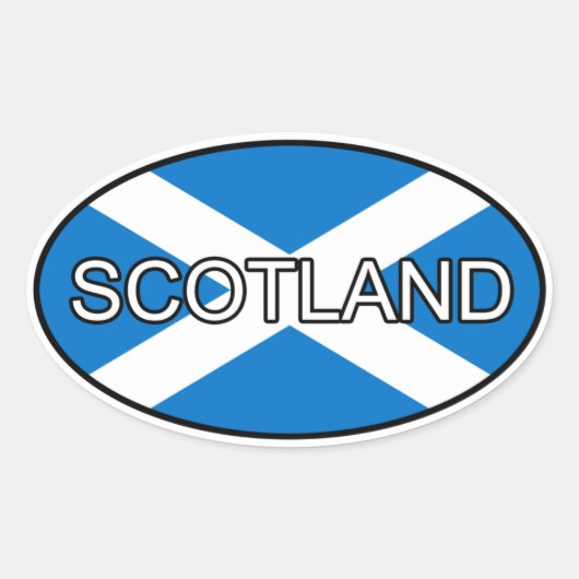 Scotland Euro Sticker (Vorderseite)