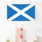 Scotland flag Banner (Insitu)