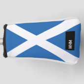Scotland Flag - Custom Golf Putter Head Cover Headcover (Vorderseite)