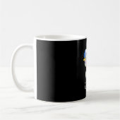 Scotland Flag Dabbing Unicorn Kaffeetasse (Links)