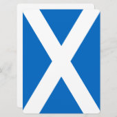 Scotland Flag Design (Vorne/Hinten)