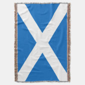 Scotland Flag Design Decke (Vorderseite Vertikal)