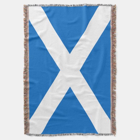 Scotland Flag Design Decke (Vorderseite Vertikal)