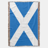 Scotland Flag Design Decke (Vorderseite Vertikal)