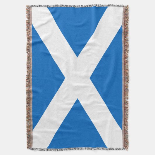 Scotland Flag Design Decke (Vorderseite Vertikal)