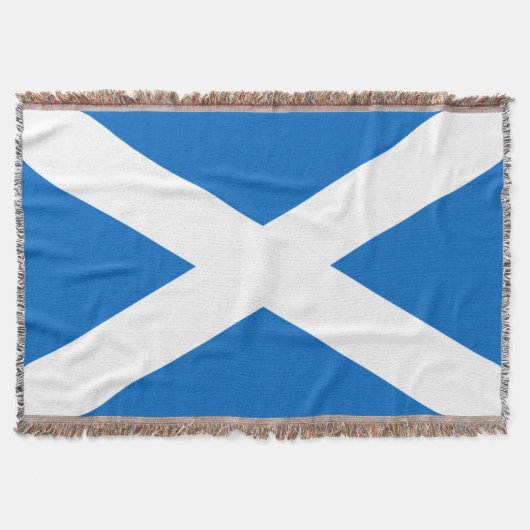 Scotland Flag Design Decke (Vorderseite)