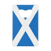 Scotland Flag Design Geldkarten Flaschenöffner (Vorderseite)