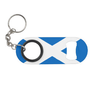 Scotland Flag Design Mini Flaschenöffner