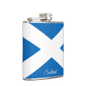 Scotland Flag & Ferien Schottland / Sportfan Flachmann (Rechts)