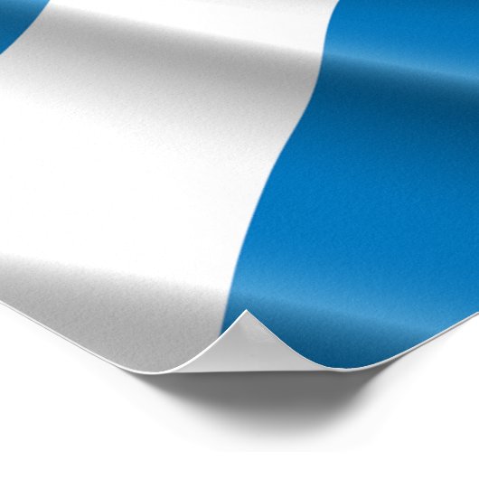 SCOTLAND FLAG FLYING POSTER (Ecke)