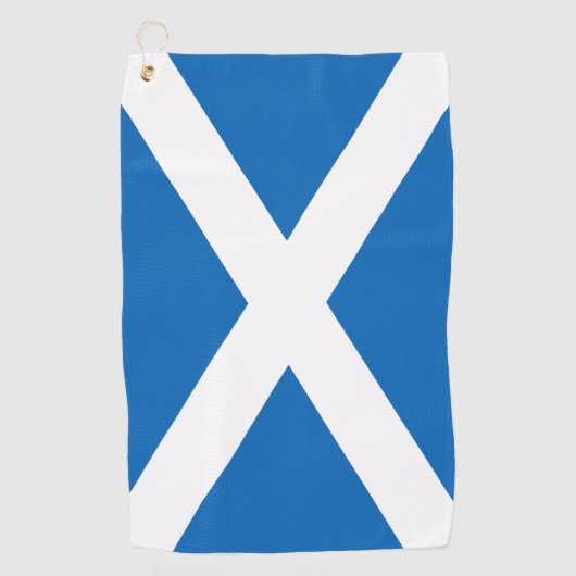 Scotland Flag & Golf Scotland /sports Edinburgh Golfhandtuch (Vorderseite)