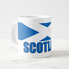 Scotland Flag Jumbo-Tasse