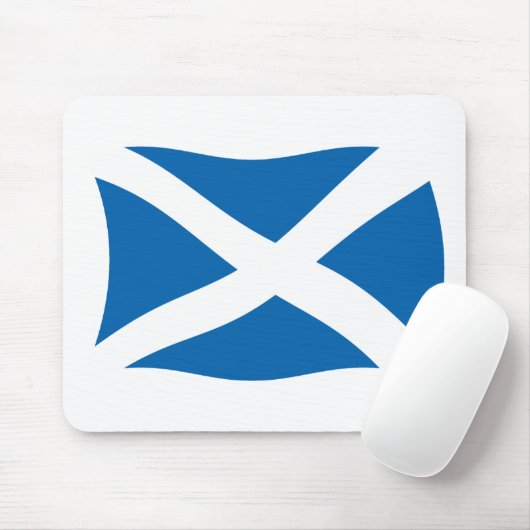 Scotland Flag Mousepad (Mit Mouse)