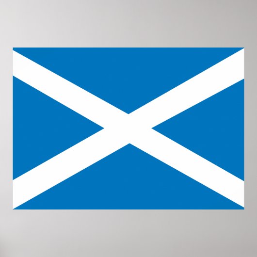 Scotland Flag Poster (Vorne)