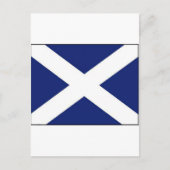SCOTLAND FLAG POSTKARTE (Vorderseite)