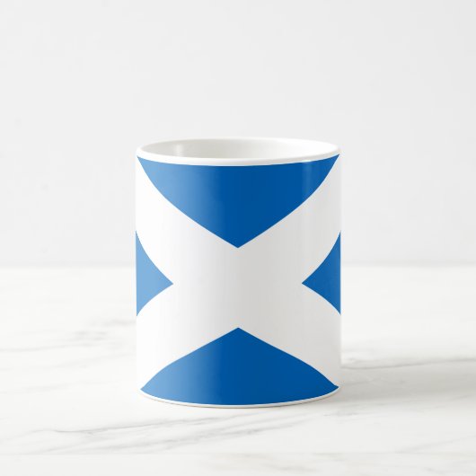 Scotland Flag Salreifen Kaffeetasse (Mittel)