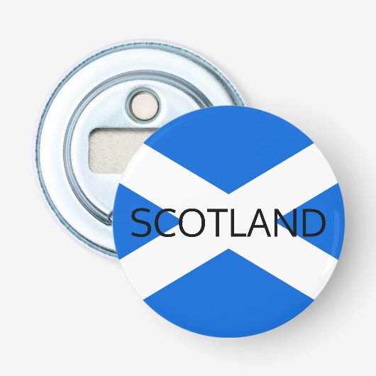Scotland Flag Scotland Bocnt Flaschenöffner (Vorderseite)
