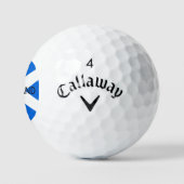 Scotland Flag Scotland css gbcnt Golfball (Logo)