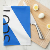 Scotland Flag Scotland ktt Geschirrtuch (Viertel Falte)