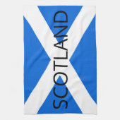 Scotland Flag Scotland ktt Geschirrtuch (Vertikal)