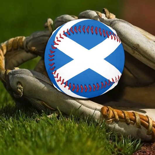 Scotland Flag & Scotland simple / Baseball Balls