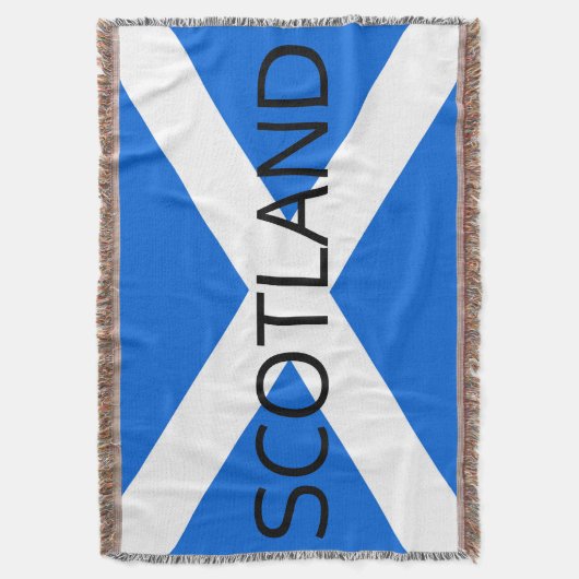 Scotland Flag Scotland tbcnt Decke (Vorderseite Vertikal)