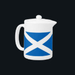 Scotland Flag Teapot<br><div class="desc">Fügen Sie Ihrer Teezeit eine Touch schottischen Stolzes hinzu mit unserem exklusiven Teekessel mit der Flagge Schottlands! Dieser Teekessel ist mit viel Liebe zum Detail gestaltet und ist mehr als nur ein Getränkeserver; er ist eine Feier für Schottlands reichen Kulturerbe und kulturellen Stolz. Das elegante Design zeigt den berühmten Salreifen...</div>