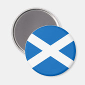 Scotland flagge Magnet (Vorderseite/Rückseite)