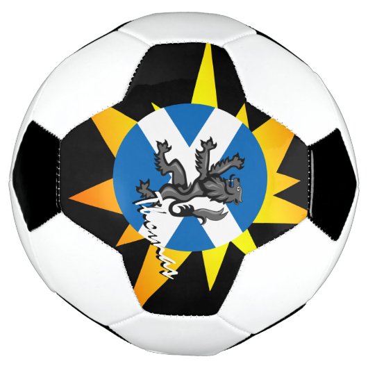 Scotland Football & Scottish Flag / BANG Fußball (Gedreht)