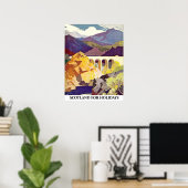 Scotland for holidays poster (Heimbüro)