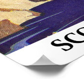 Scotland for holidays poster (Ecke)