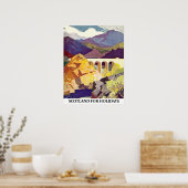 Scotland for holidays poster (Küche)