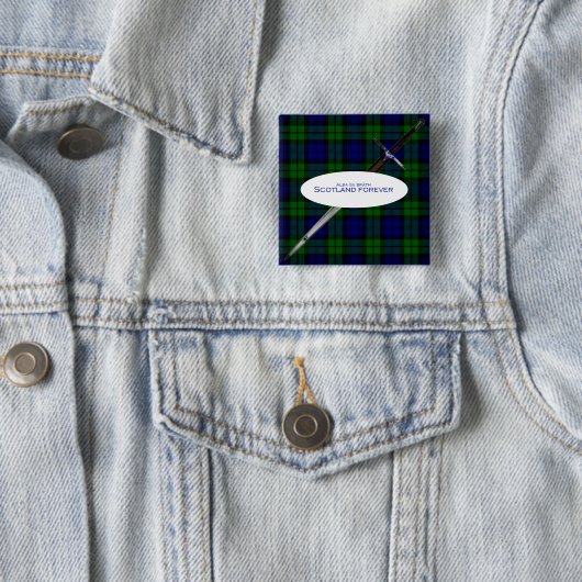 Scotland Forever Alba gu bràth Button (Beispiel)