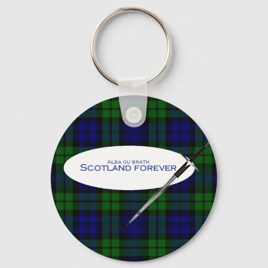 Scotland Forever Alba gu bràth Schlüsselanhänger (Vorderseite)