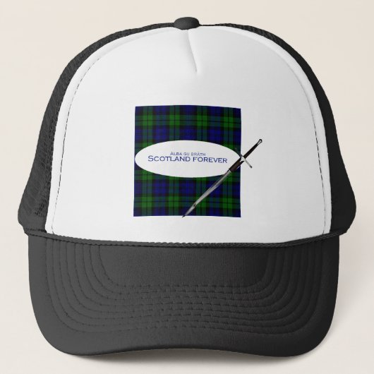 Scotland Forever Alba gu bràth Truckerkappe (Vorderseite)