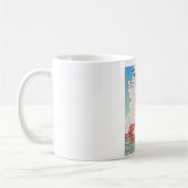 Scotland Fourth Bridge Travel Poster. Kaffeetasse (Links)