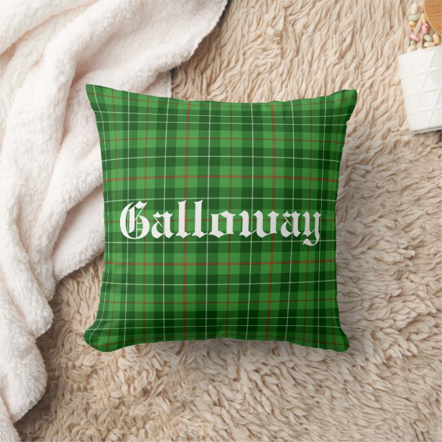 Scotland Galloway District Tartan Personalisiert Kissen (Decke)