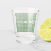 Scotland Galloway District Tartan Schnapsglas (Rückseite)
