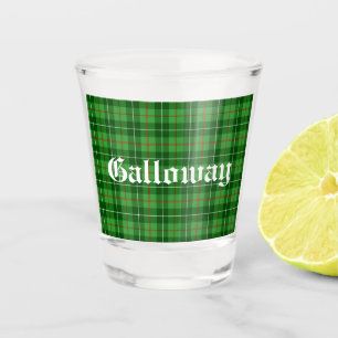Scotland Galloway District Tartan Schnapsglas