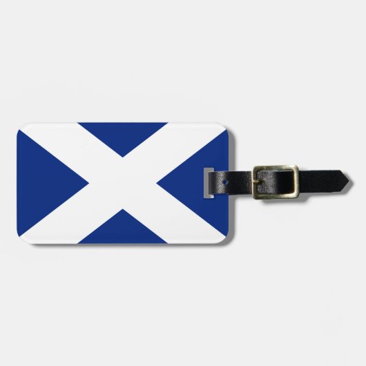 SCOTLAND GEPÄCKANHÄNGER (Vorderseite horizontal)
