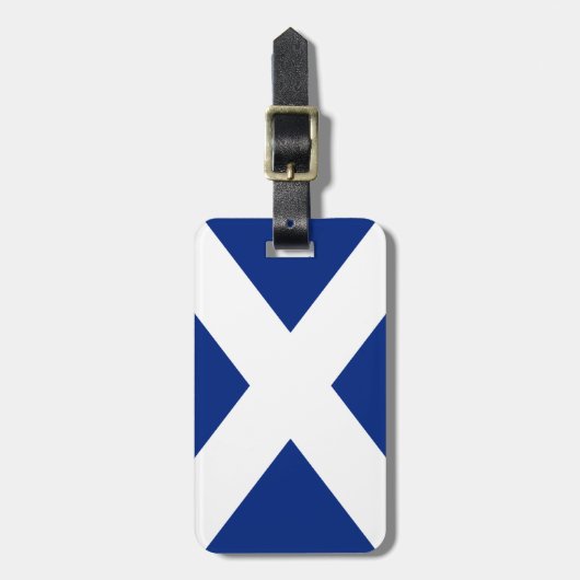 SCOTLAND GEPÄCKANHÄNGER (Vorderseite vertikal)