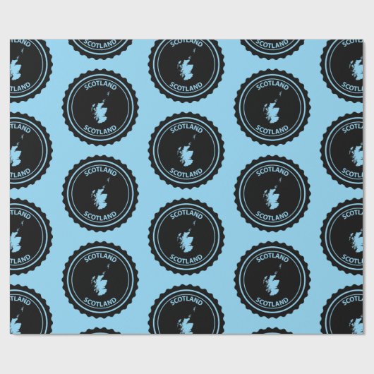Scotland Geschenkpapier (Flach)